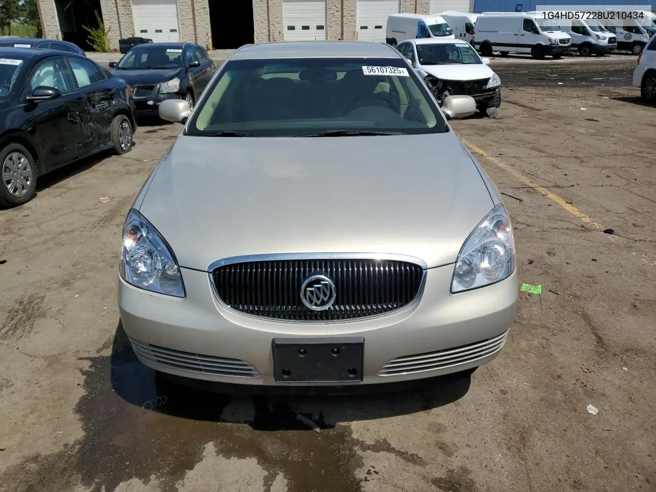 2008 Buick Lucerne Cxl VIN: 1G4HD57228U210434 Lot: 56107325