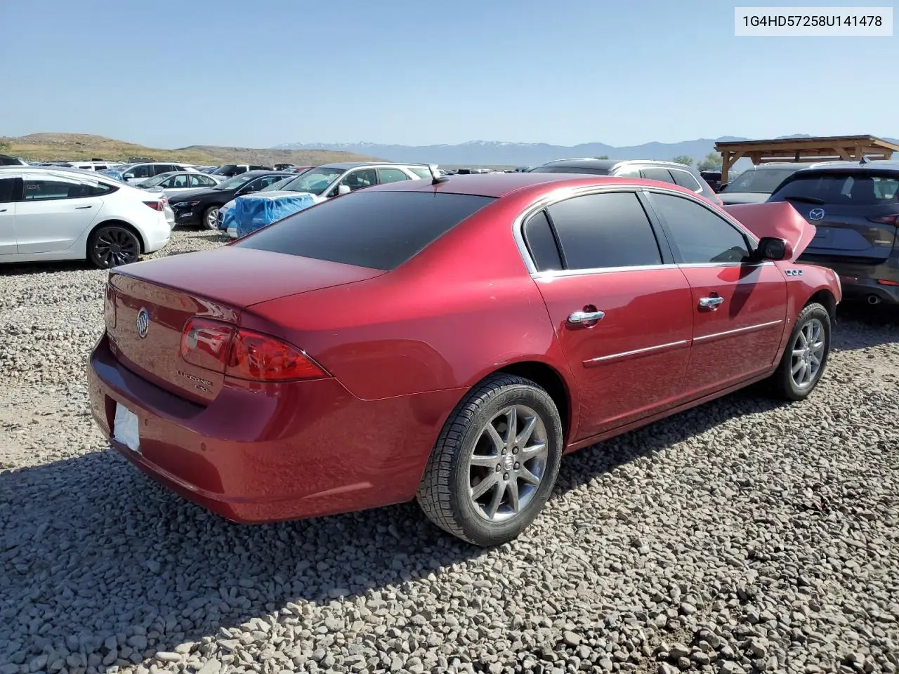 2008 Buick Lucerne Cxl VIN: 1G4HD57258U141478 Lot: 56413885