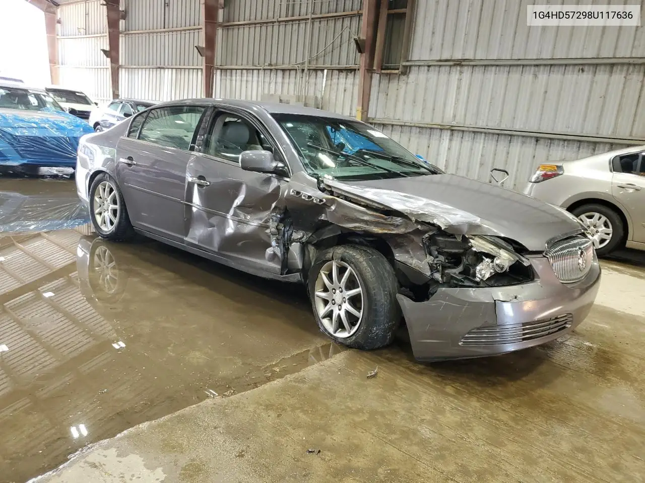 2008 Buick Lucerne Cxl VIN: 1G4HD57298U117636 Lot: 57677695