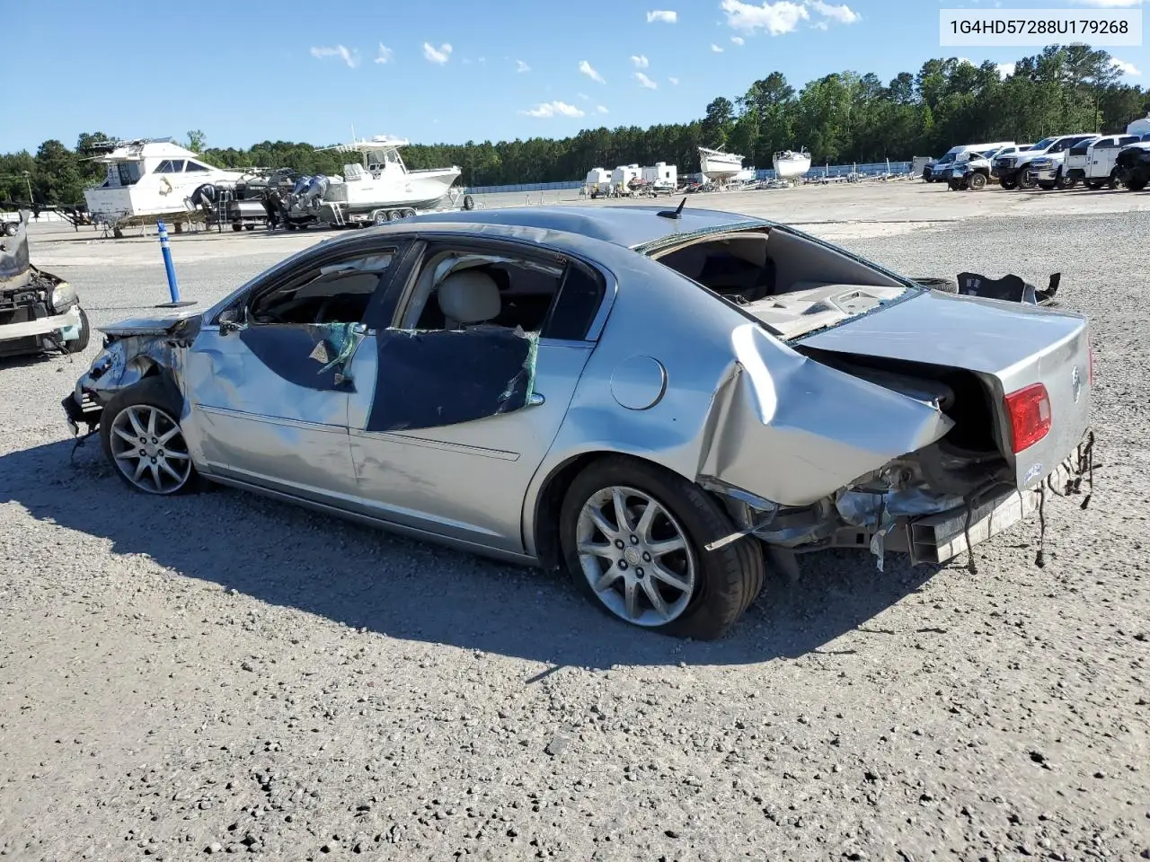 2008 Buick Lucerne Cxl VIN: 1G4HD57288U179268 Lot: 58197895