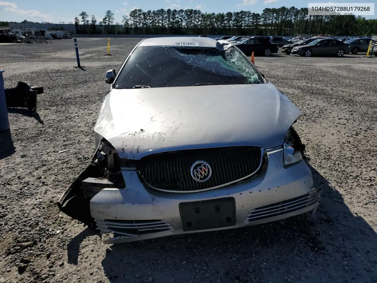 2008 Buick Lucerne Cxl VIN: 1G4HD57288U179268 Lot: 58197895