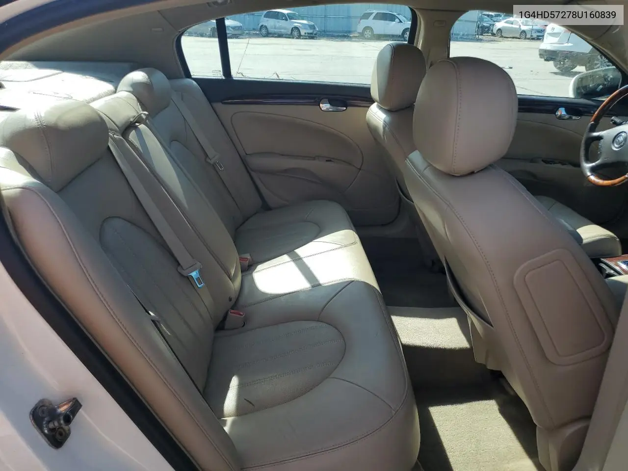 2008 Buick Lucerne Cxl VIN: 1G4HD57278U160839 Lot: 60549935