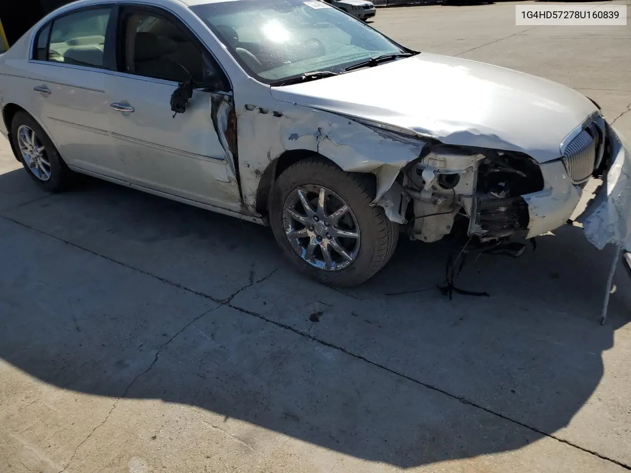 2008 Buick Lucerne Cxl VIN: 1G4HD57278U160839 Lot: 60549935