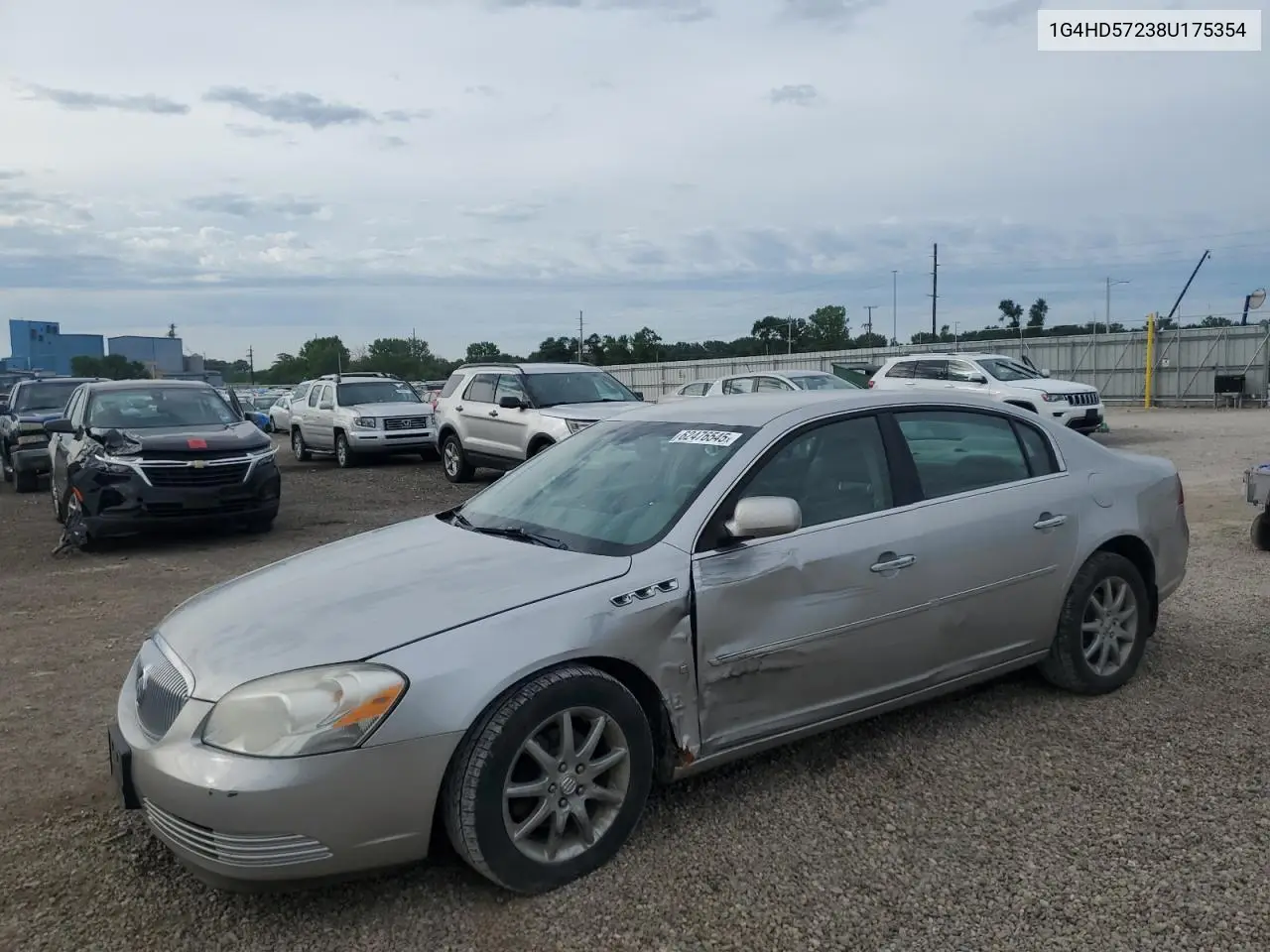 2008 Buick Lucerne Cxl VIN: 1G4HD57238U175354 Lot: 62476545