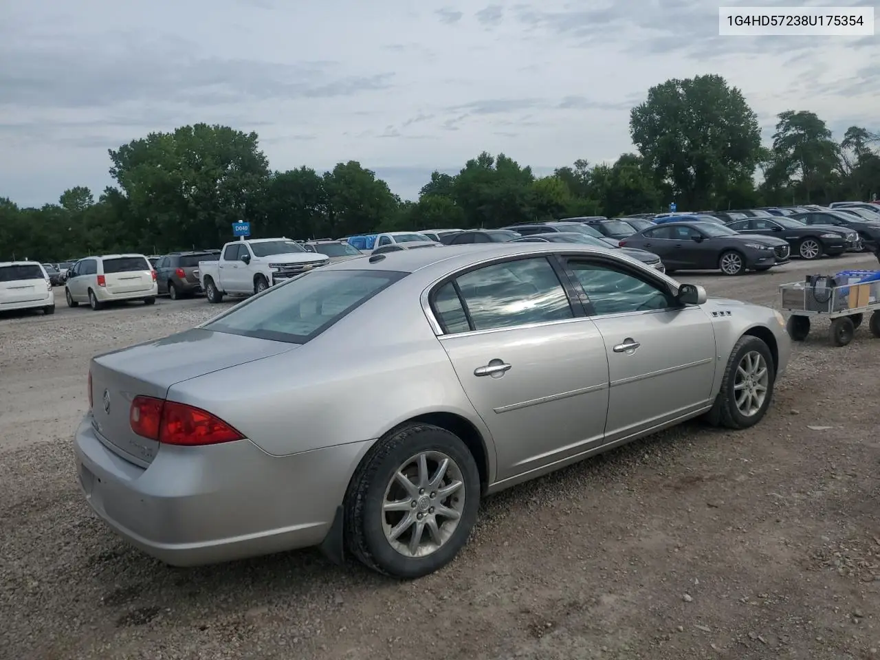 2008 Buick Lucerne Cxl VIN: 1G4HD57238U175354 Lot: 62476545