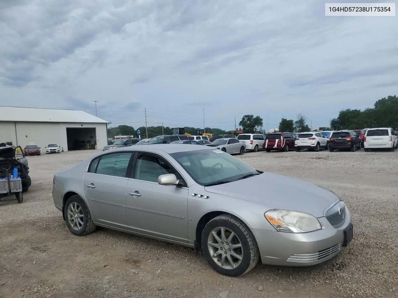 2008 Buick Lucerne Cxl VIN: 1G4HD57238U175354 Lot: 62476545