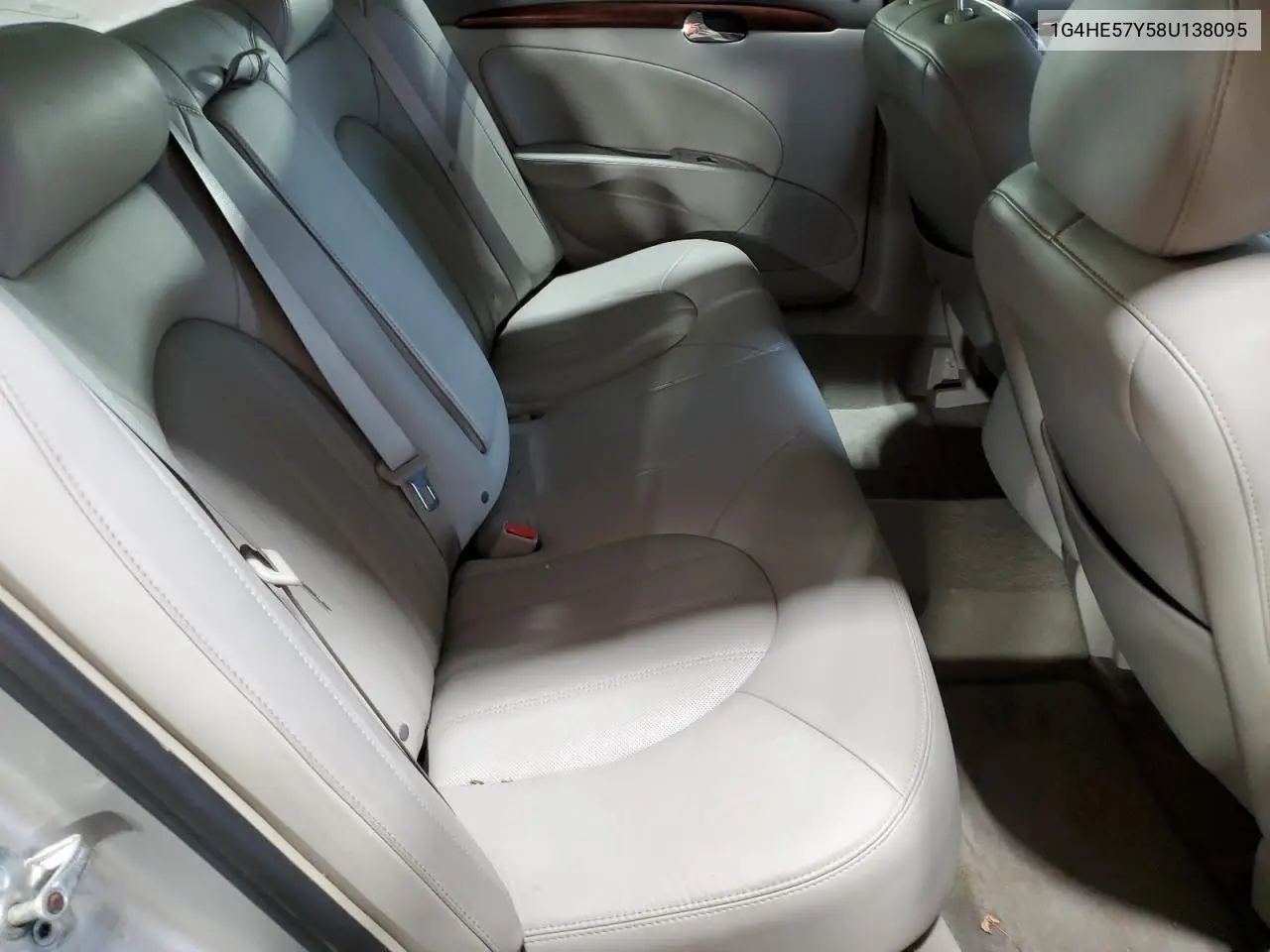 2008 Buick Lucerne Cxs VIN: 1G4HE57Y58U138095 Lot: 62607625