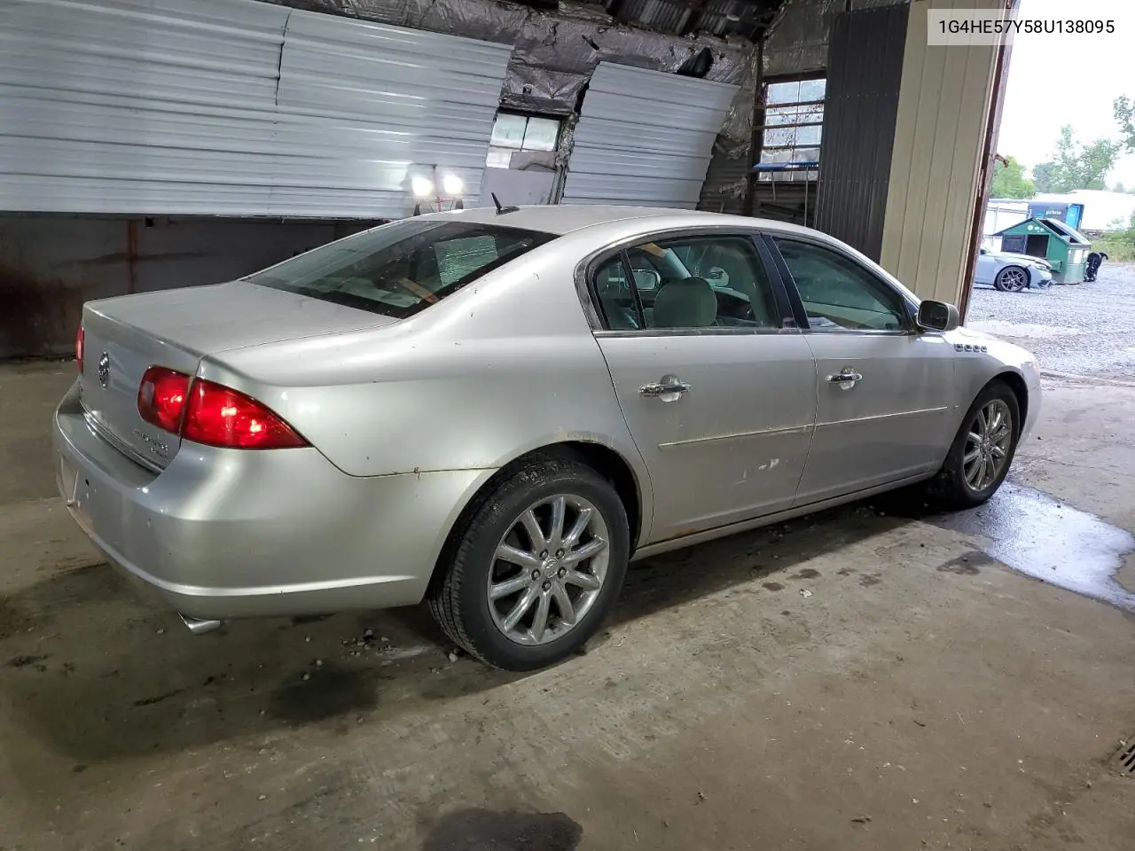 2008 Buick Lucerne Cxs VIN: 1G4HE57Y58U138095 Lot: 62607625