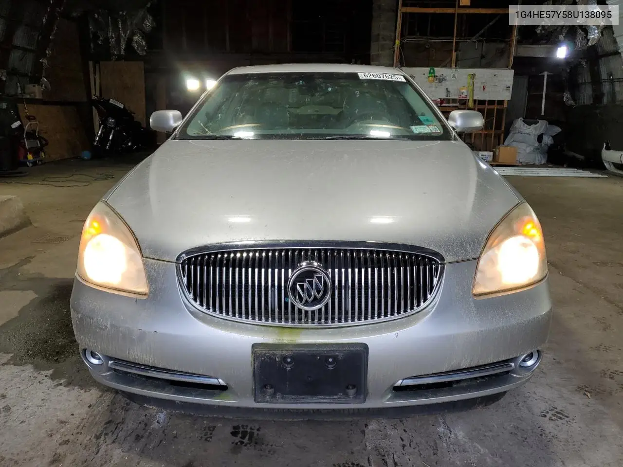 2008 Buick Lucerne Cxs VIN: 1G4HE57Y58U138095 Lot: 62607625