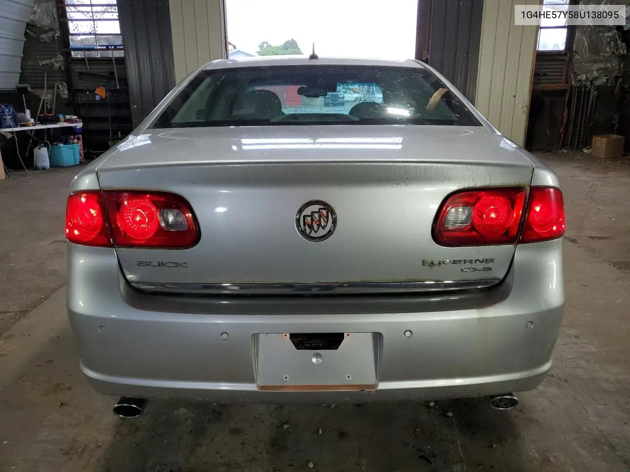 2008 Buick Lucerne Cxs VIN: 1G4HE57Y58U138095 Lot: 62607625