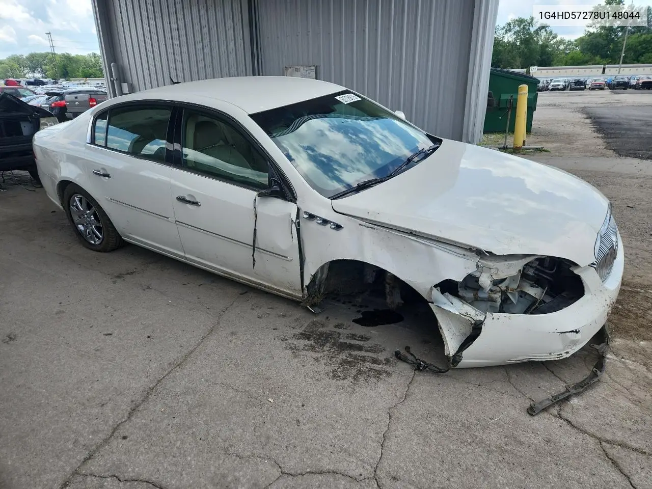 2008 Buick Lucerne Cxl VIN: 1G4HD57278U148044 Lot: 62728815