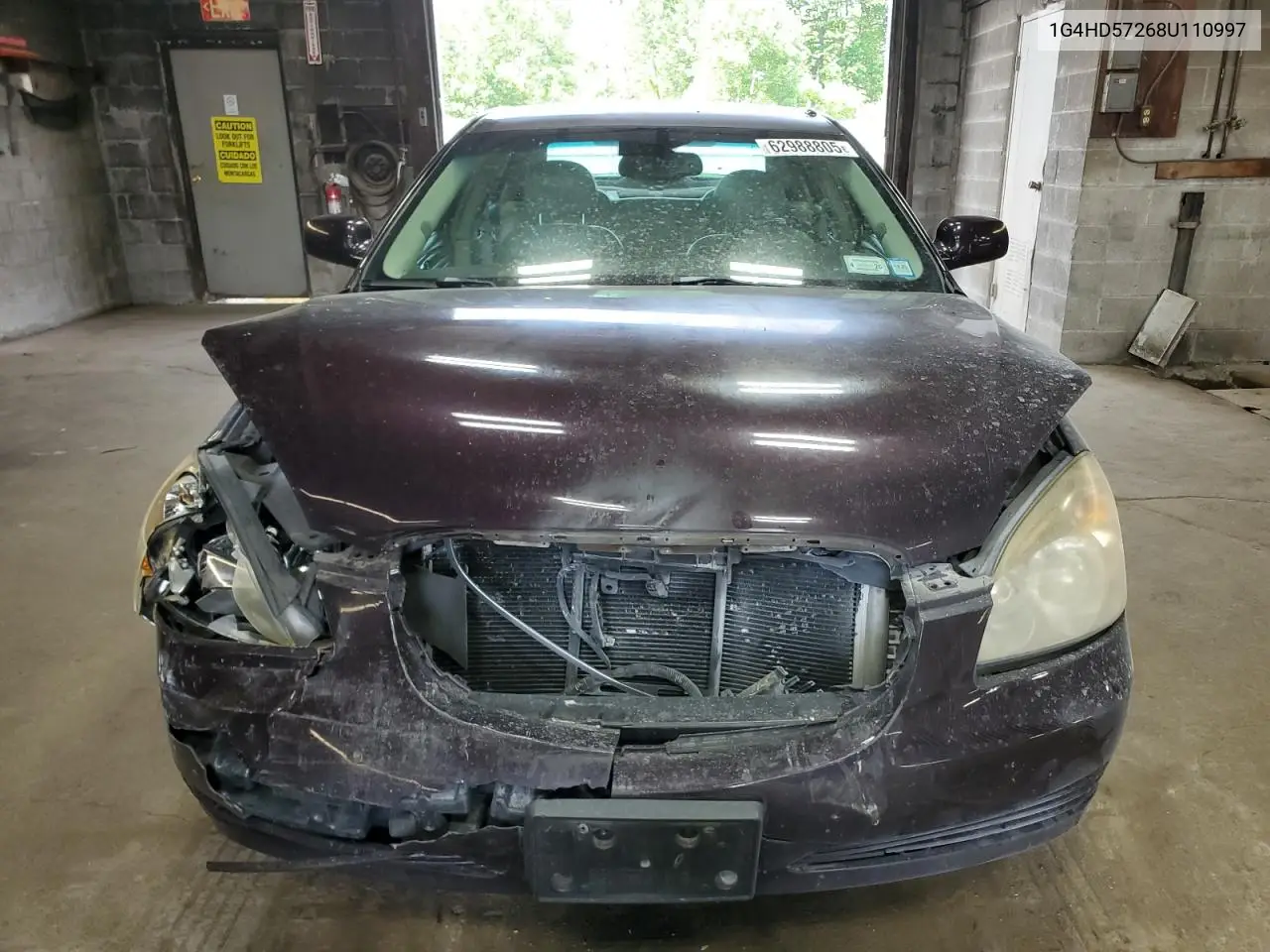 2008 Buick Lucerne Cxl VIN: 1G4HD57268U110997 Lot: 62988805