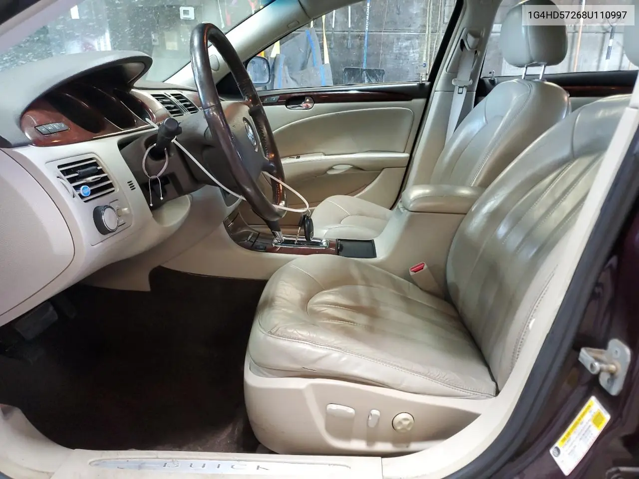 2008 Buick Lucerne Cxl VIN: 1G4HD57268U110997 Lot: 62988805