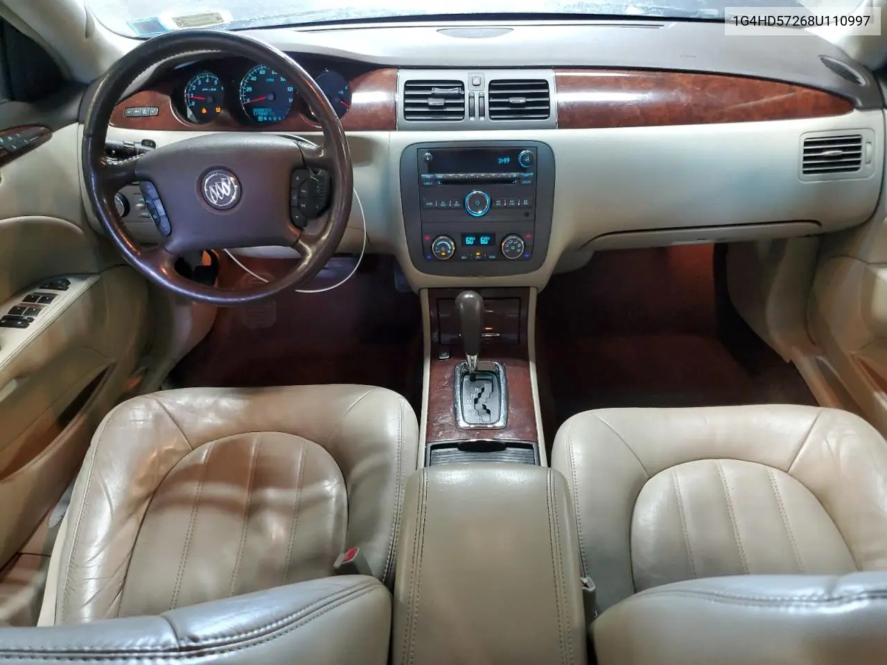 2008 Buick Lucerne Cxl VIN: 1G4HD57268U110997 Lot: 62988805