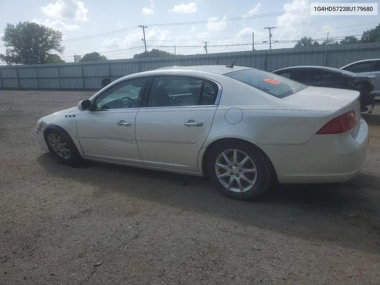 2008 Buick Lucerne Cxl VIN: 1G4HD57238U179680 Lot: 63043875
