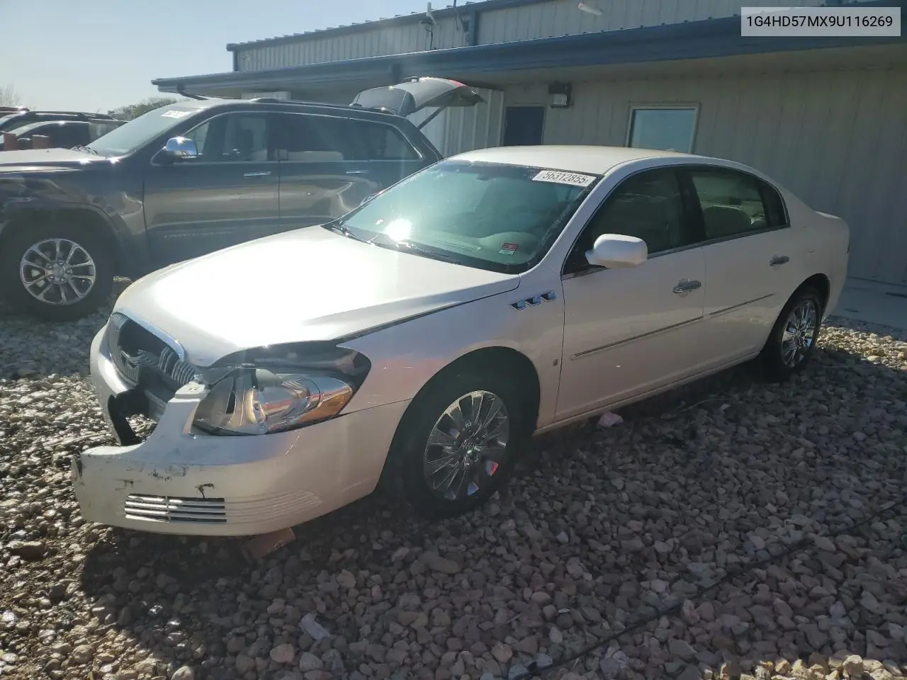 2009 Buick Lucerne Cxl VIN: 1G4HD57MX9U116269 Lot: 56312855