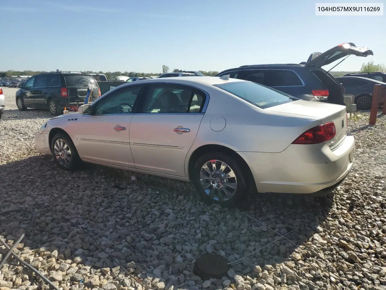 2009 Buick Lucerne Cxl VIN: 1G4HD57MX9U116269 Lot: 56312855