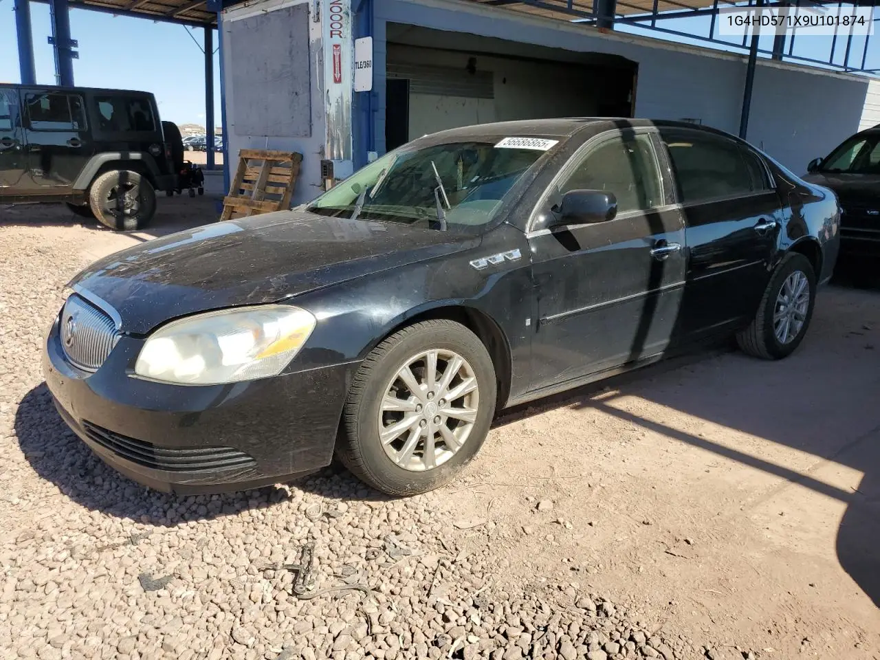 2009 Buick Lucerne Cxl VIN: 1G4HD571X9U101874 Lot: 56686865