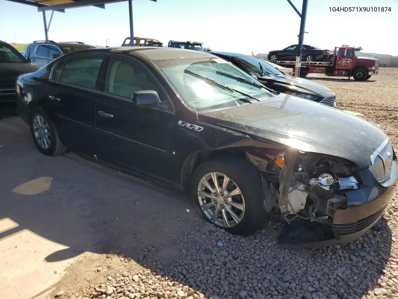 2009 Buick Lucerne Cxl VIN: 1G4HD571X9U101874 Lot: 56686865