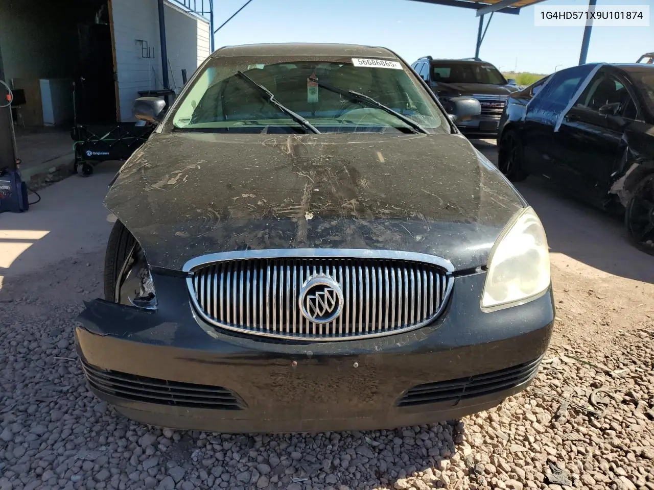 2009 Buick Lucerne Cxl VIN: 1G4HD571X9U101874 Lot: 56686865