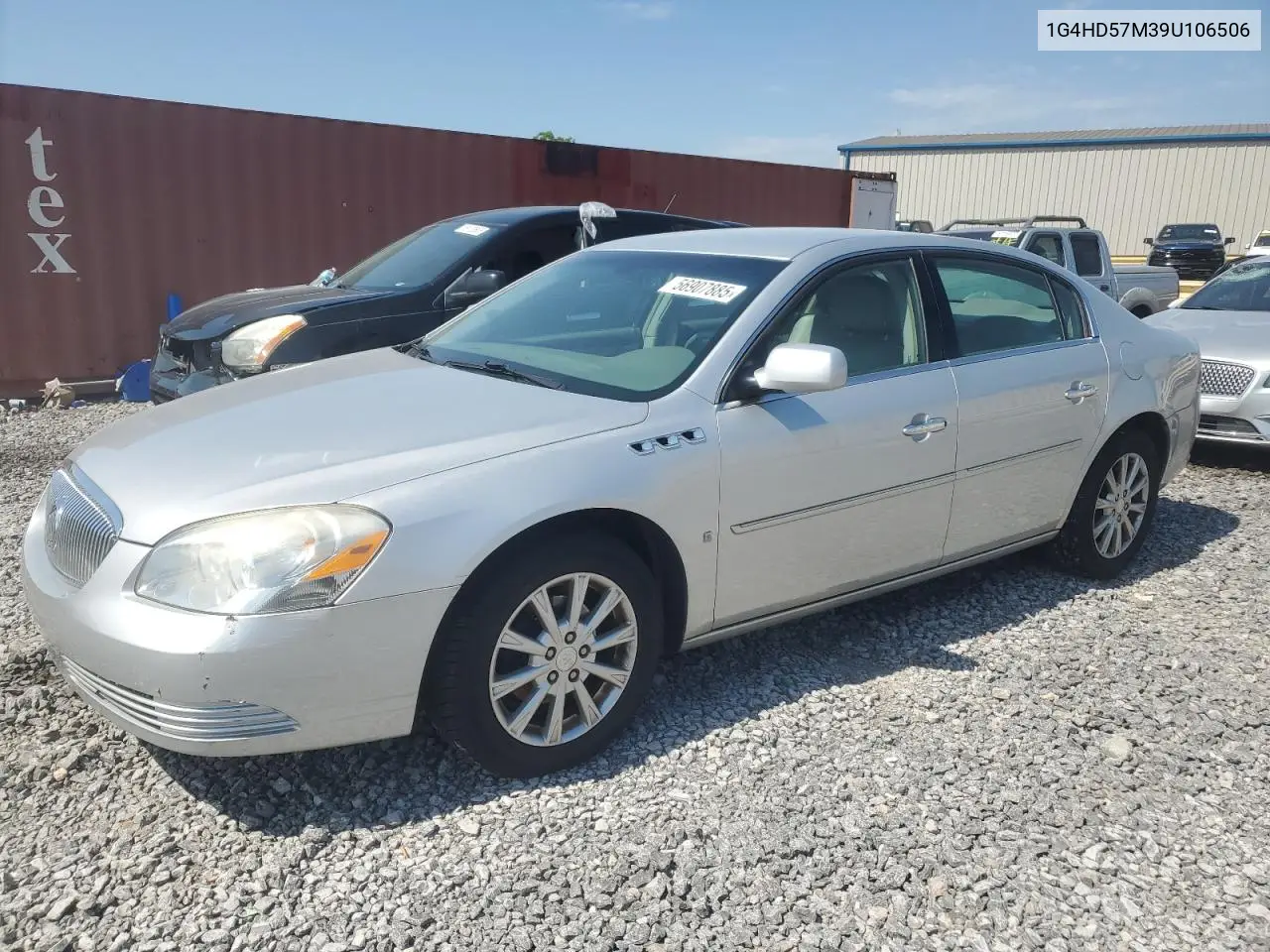 2009 Buick Lucerne Cxl VIN: 1G4HD57M39U106506 Lot: 56907885