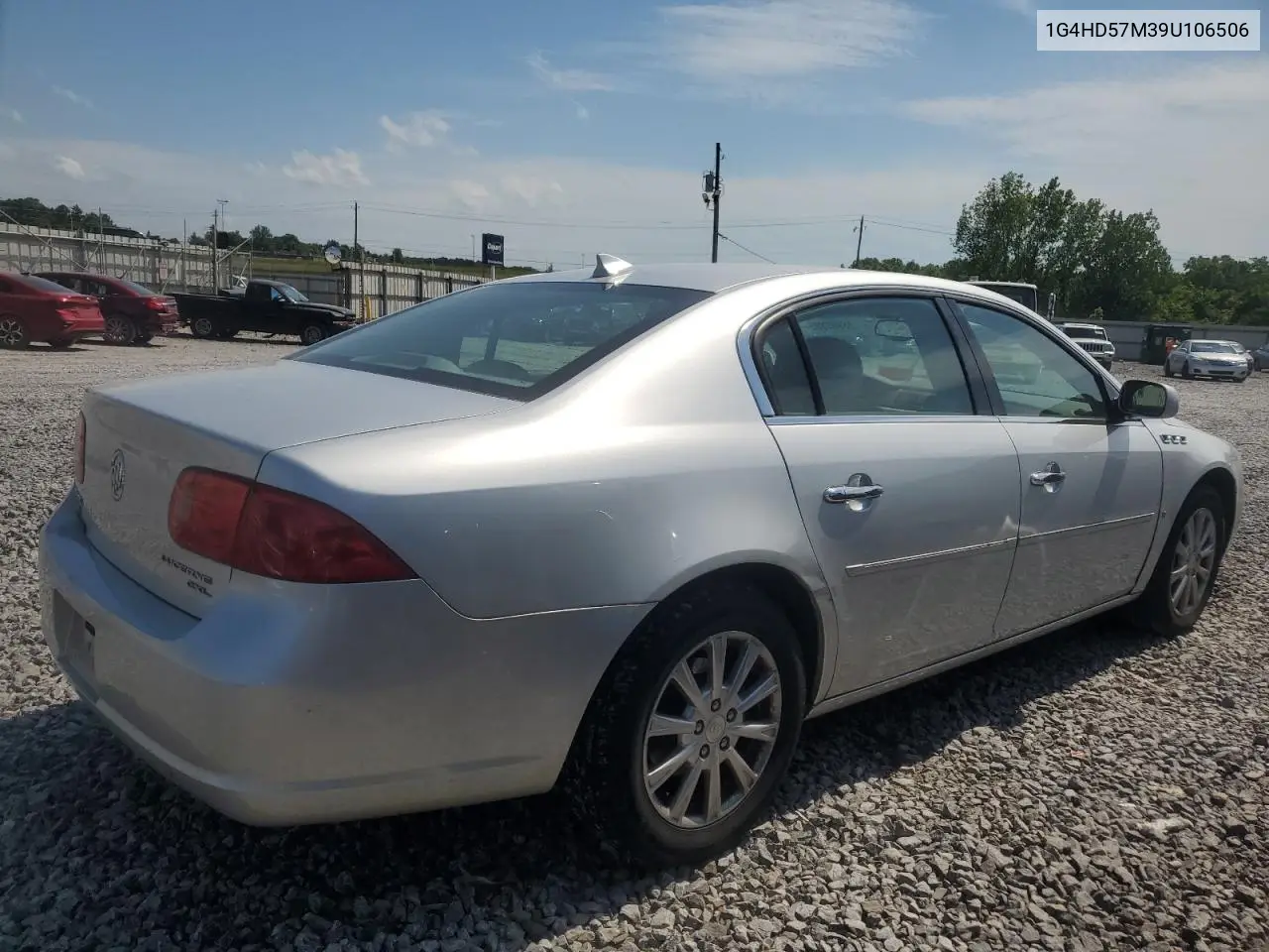 2009 Buick Lucerne Cxl VIN: 1G4HD57M39U106506 Lot: 56907885