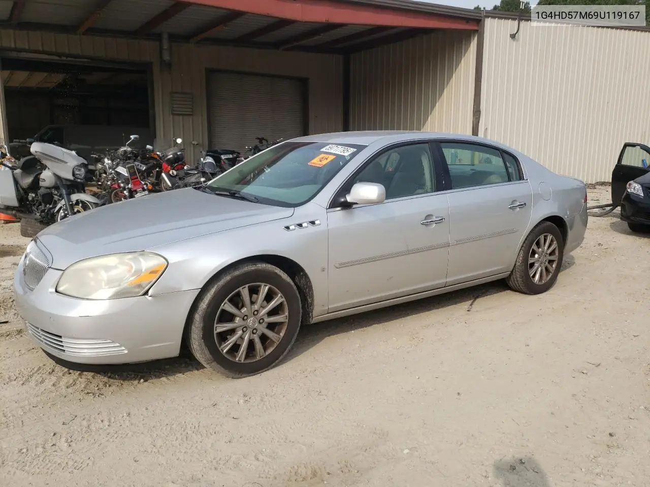 2009 Buick Lucerne Cxl VIN: 1G4HD57M69U119167 Lot: 59717795