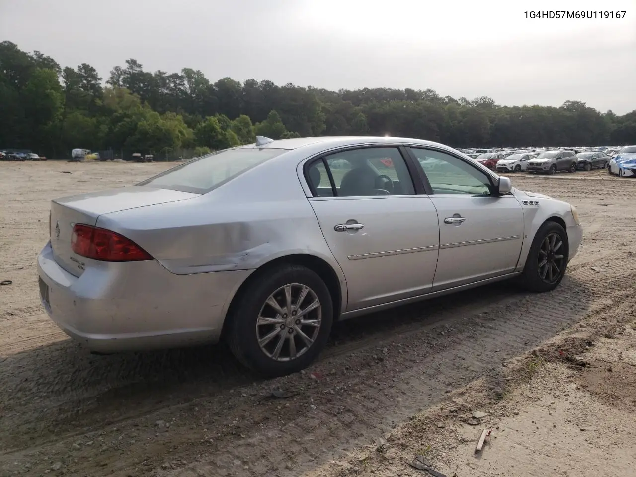 2009 Buick Lucerne Cxl VIN: 1G4HD57M69U119167 Lot: 59717795
