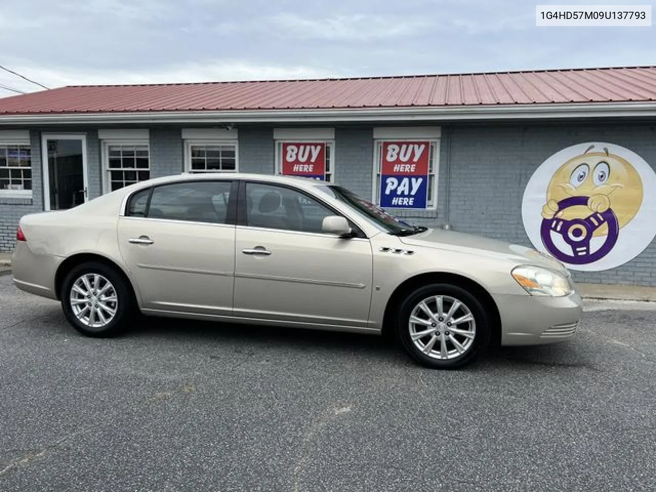 2009 Buick Lucerne Cxl VIN: 1G4HD57M09U137793 Lot: 60041492