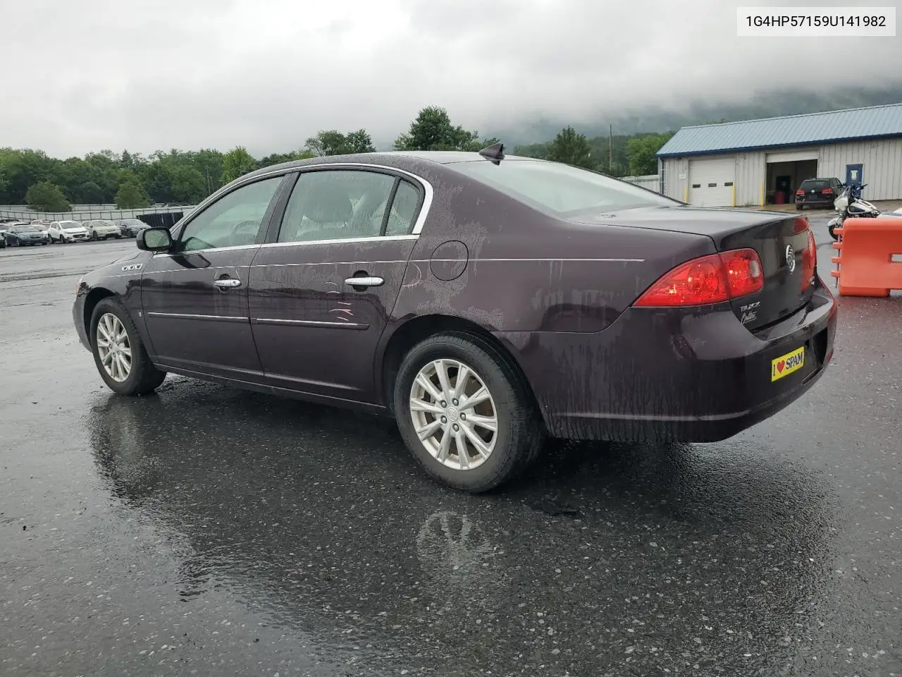 2009 Buick Lucerne Cx VIN: 1G4HP57159U141982 Lot: 61640295