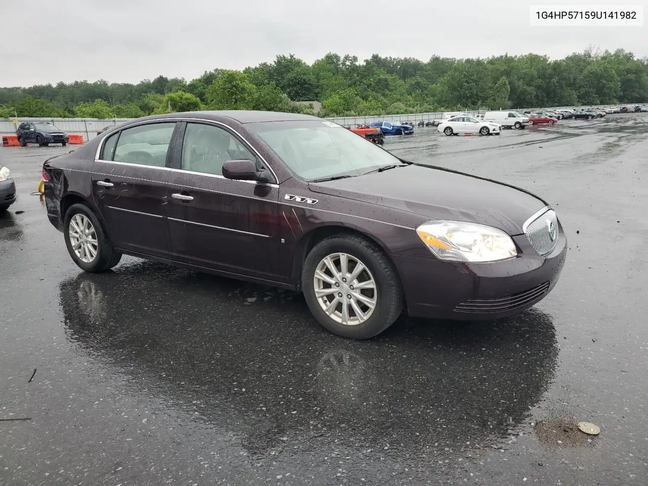 2009 Buick Lucerne Cx VIN: 1G4HP57159U141982 Lot: 61640295