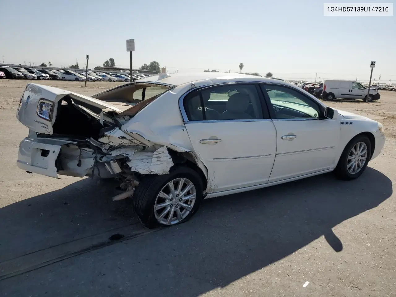 2009 Buick Lucerne Cxl VIN: 1G4HD57139U147210 Lot: 62775105