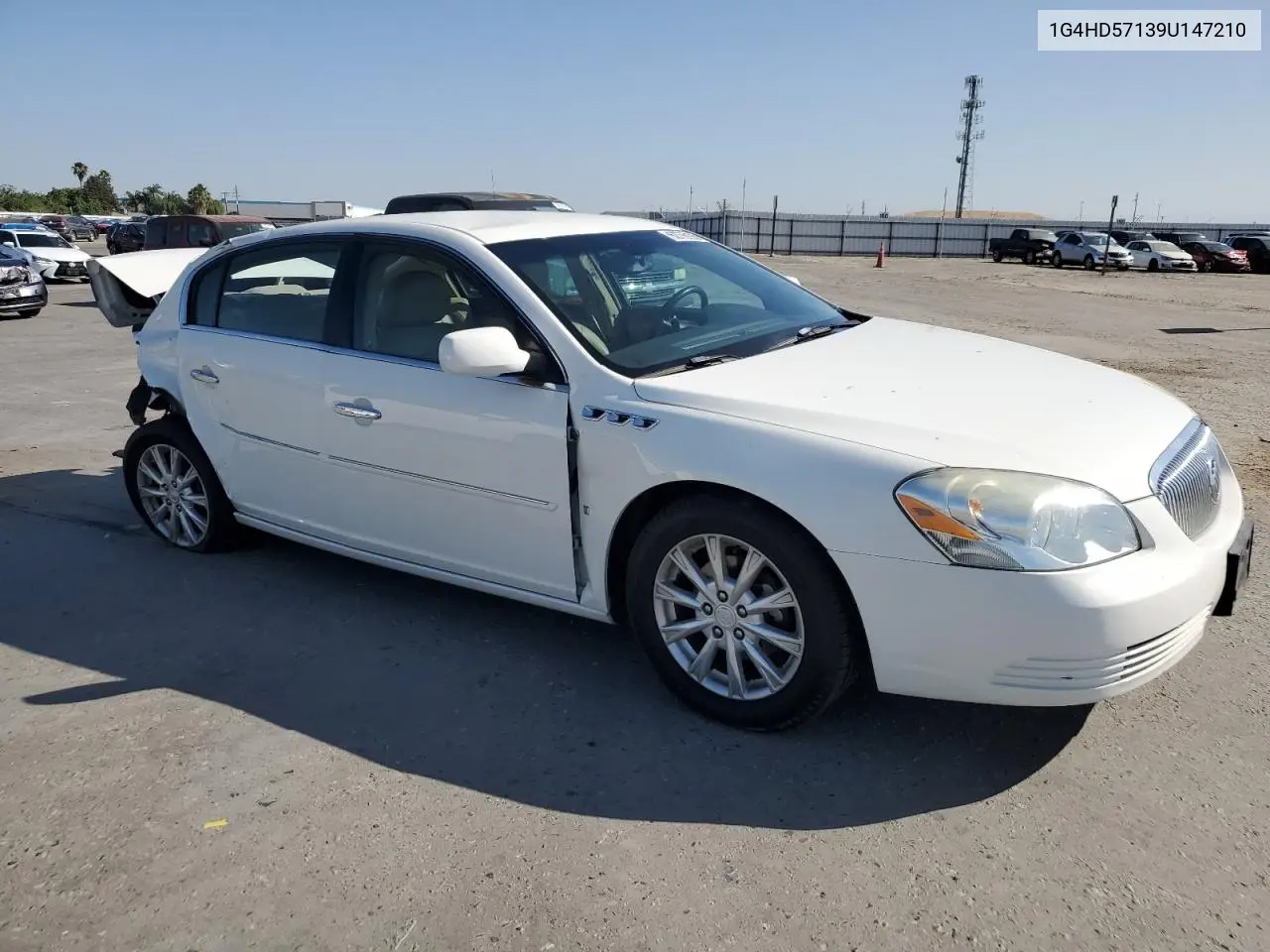 2009 Buick Lucerne Cxl VIN: 1G4HD57139U147210 Lot: 62775105