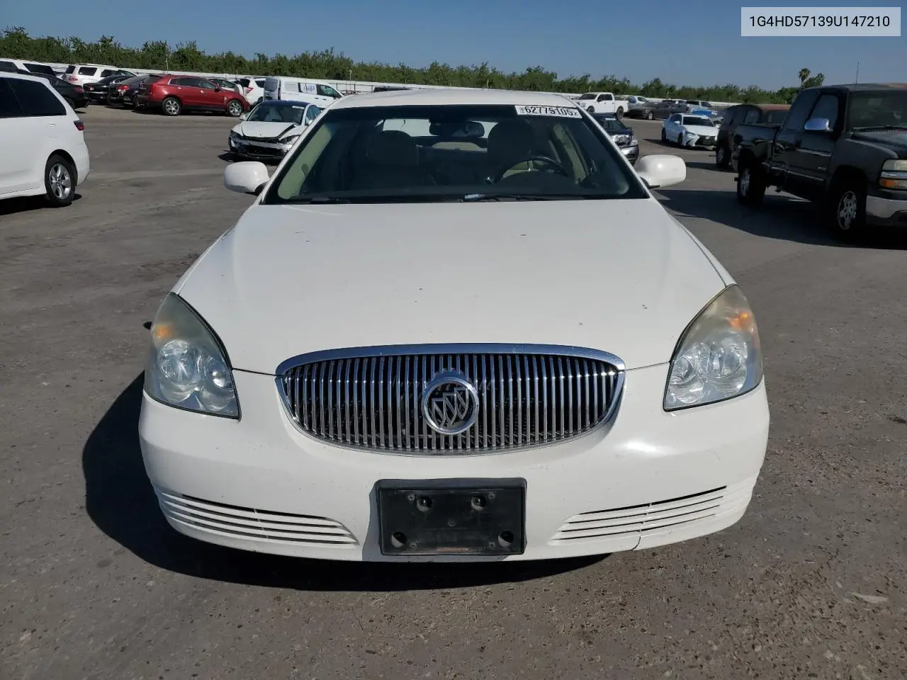 2009 Buick Lucerne Cxl VIN: 1G4HD57139U147210 Lot: 62775105