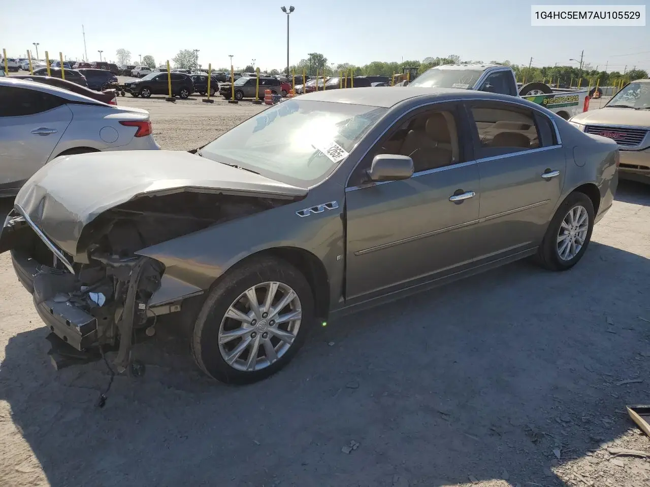 2010 Buick Lucerne Cxl VIN: 1G4HC5EM7AU105529 Lot: 56323265