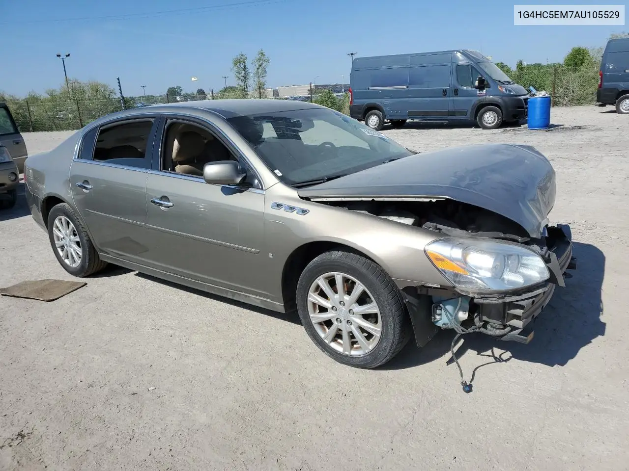 2010 Buick Lucerne Cxl VIN: 1G4HC5EM7AU105529 Lot: 56323265
