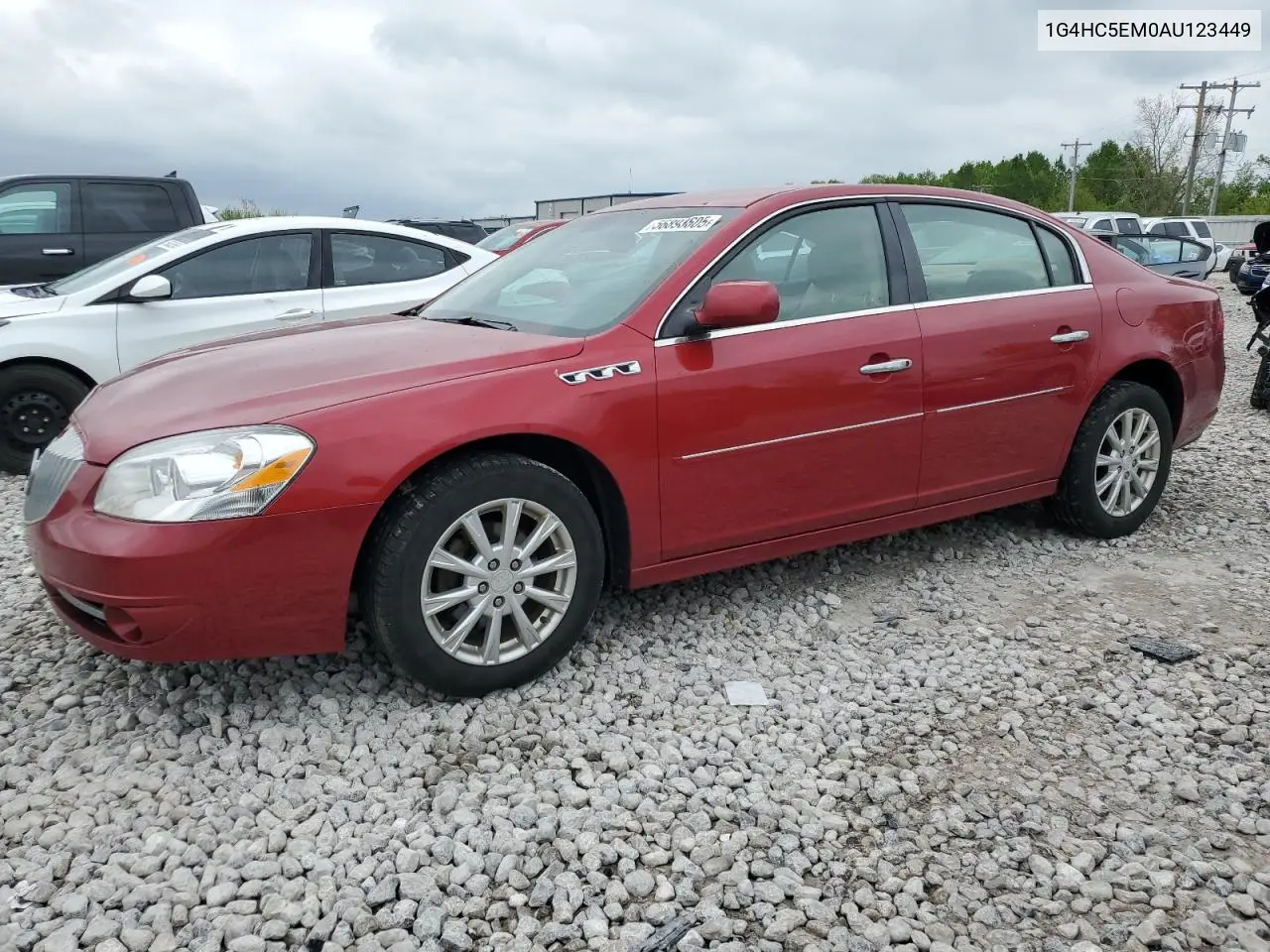 2010 Buick Lucerne Cxl VIN: 1G4HC5EM0AU123449 Lot: 56893605