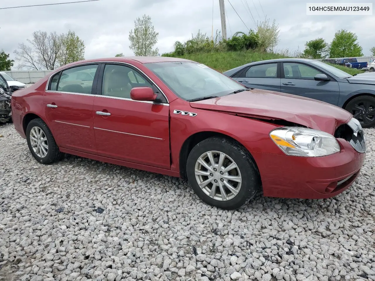 2010 Buick Lucerne Cxl VIN: 1G4HC5EM0AU123449 Lot: 56893605