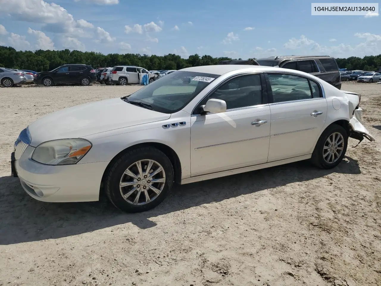 2010 Buick Lucerne Cxl VIN: 1G4HJ5EM2AU134040 Lot: 61728245