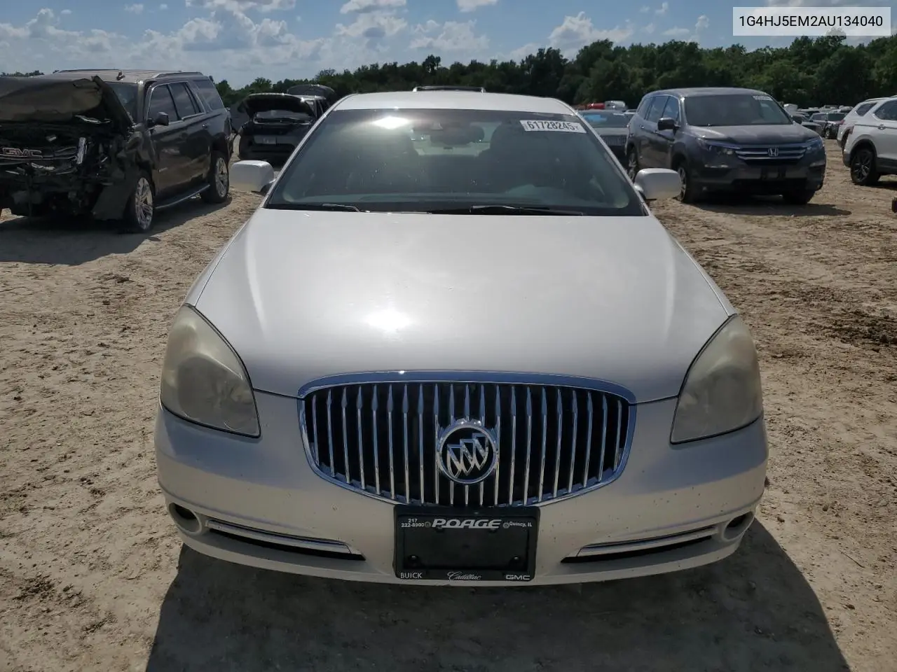 2010 Buick Lucerne Cxl VIN: 1G4HJ5EM2AU134040 Lot: 61728245