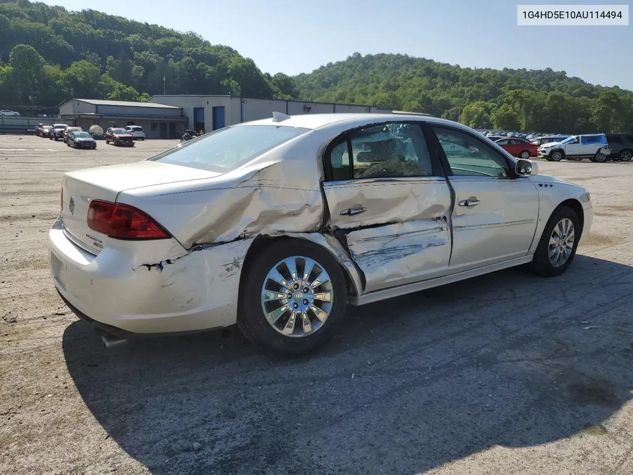 2010 Buick Lucerne Cxl VIN: 1G4HD5E10AU114494 Lot: 62086915