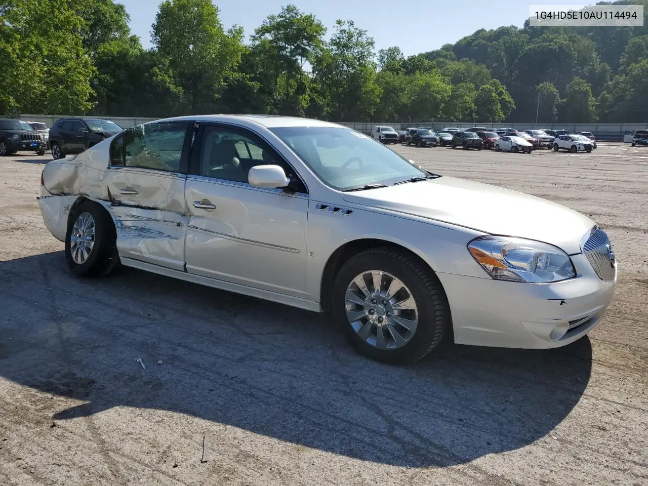 2010 Buick Lucerne Cxl VIN: 1G4HD5E10AU114494 Lot: 62086915