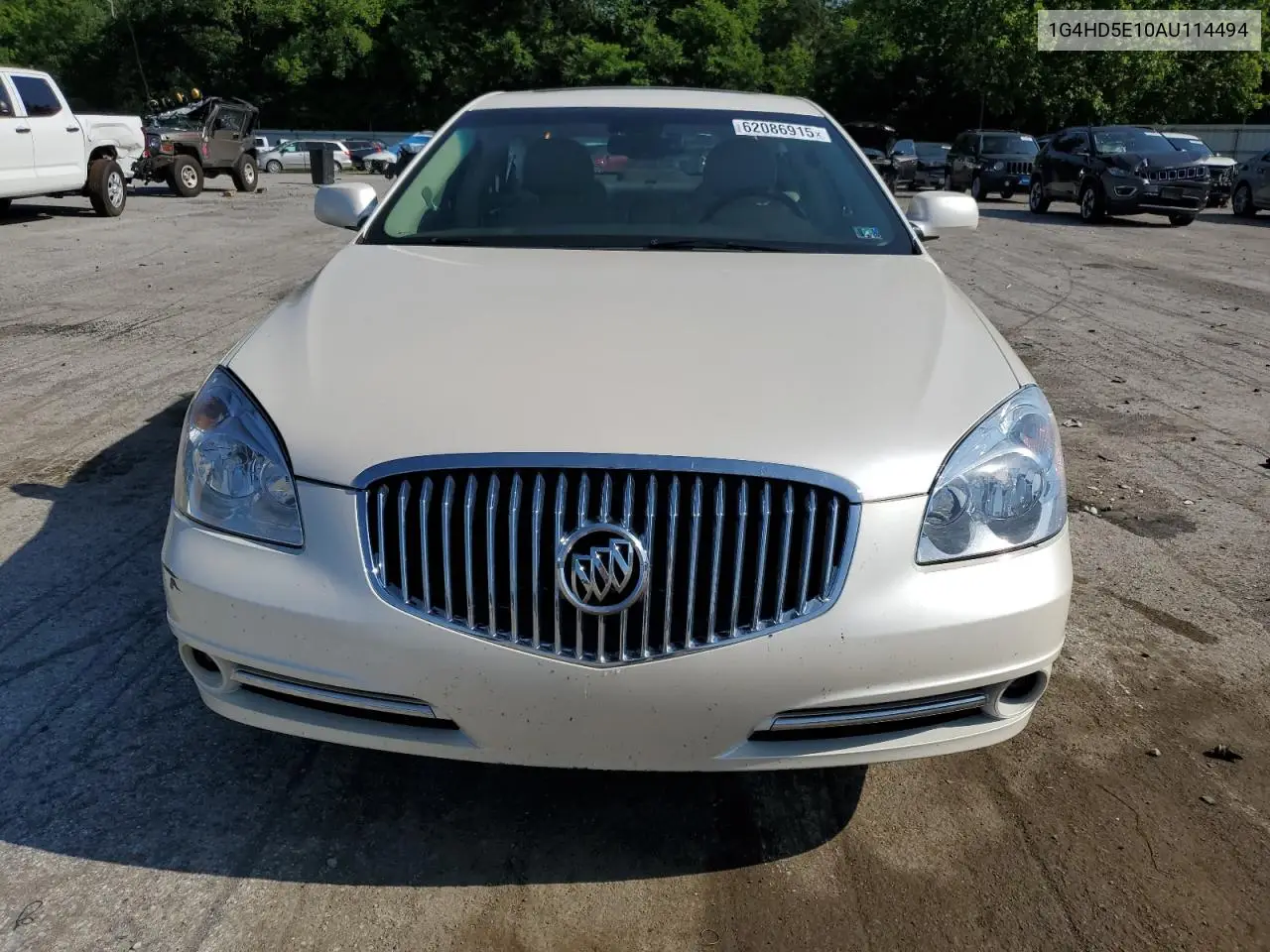 2010 Buick Lucerne Cxl VIN: 1G4HD5E10AU114494 Lot: 62086915