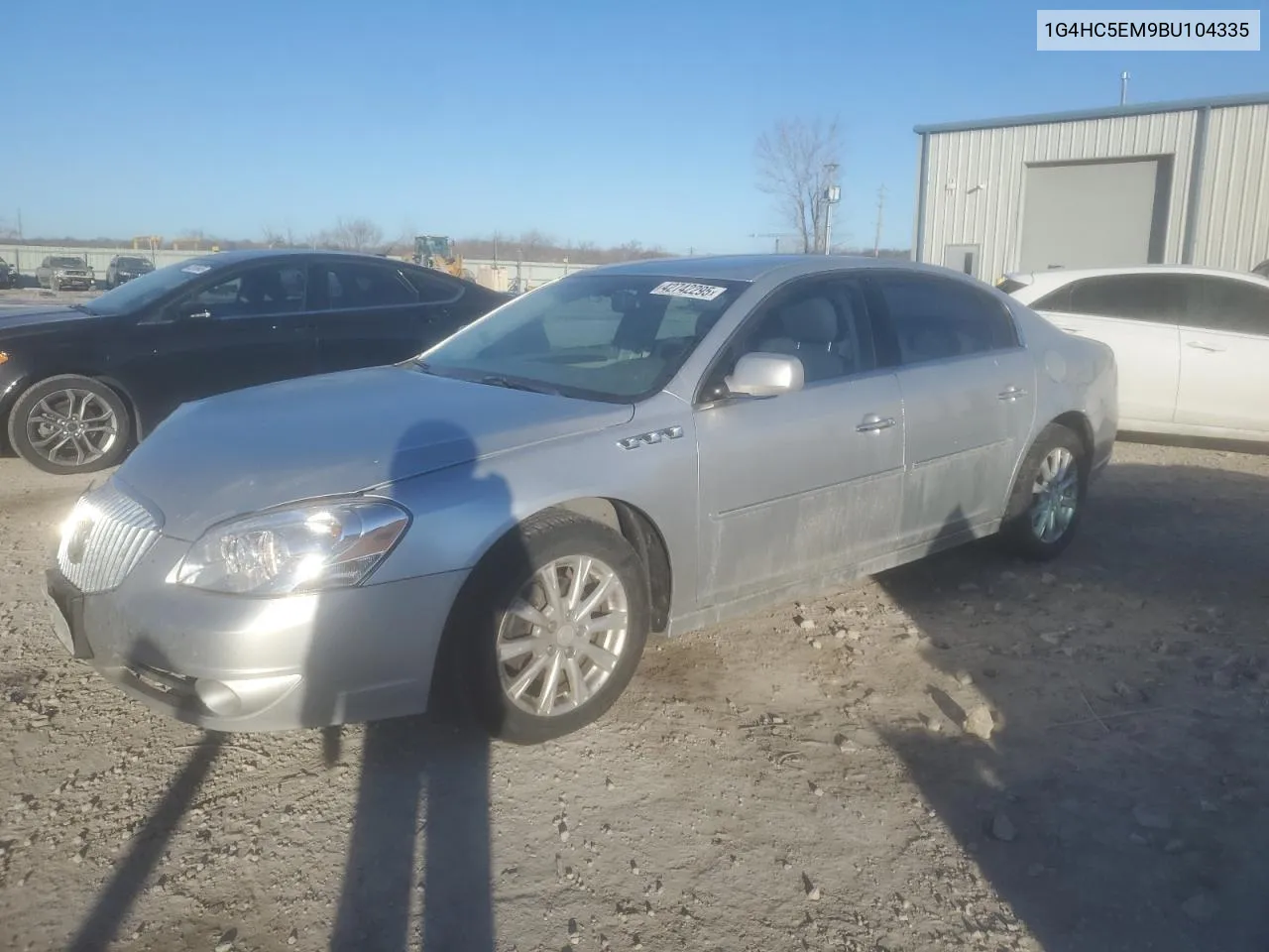 2011 Buick Lucerne Cxl VIN: 1G4HC5EM9BU104335 Lot: 42742295