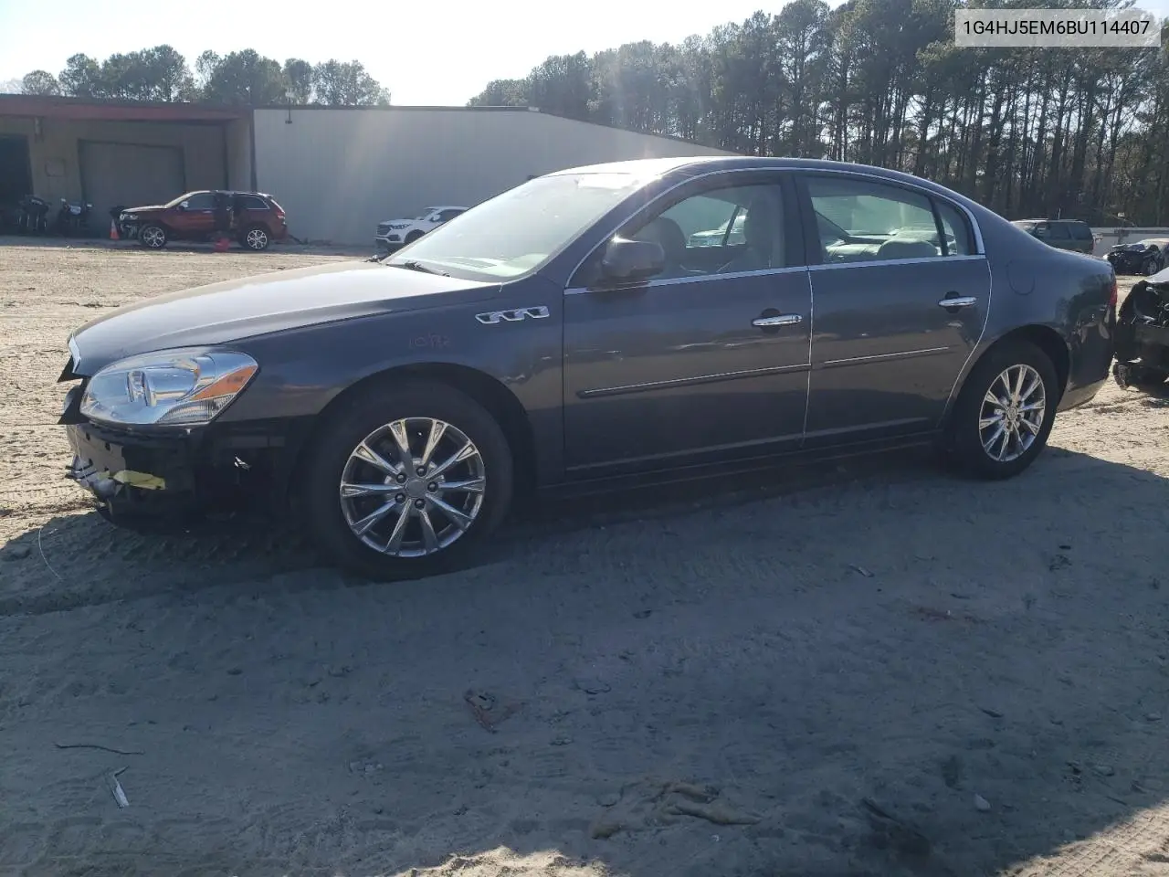 2011 Buick Lucerne Cxl VIN: 1G4HJ5EM6BU114407 Lot: 47879825