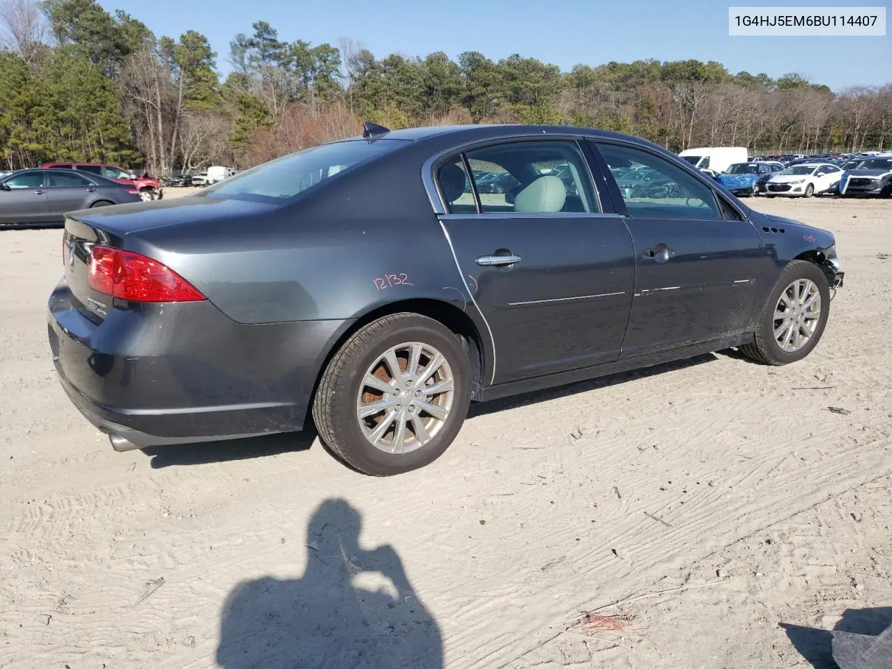 2011 Buick Lucerne Cxl VIN: 1G4HJ5EM6BU114407 Lot: 47879825