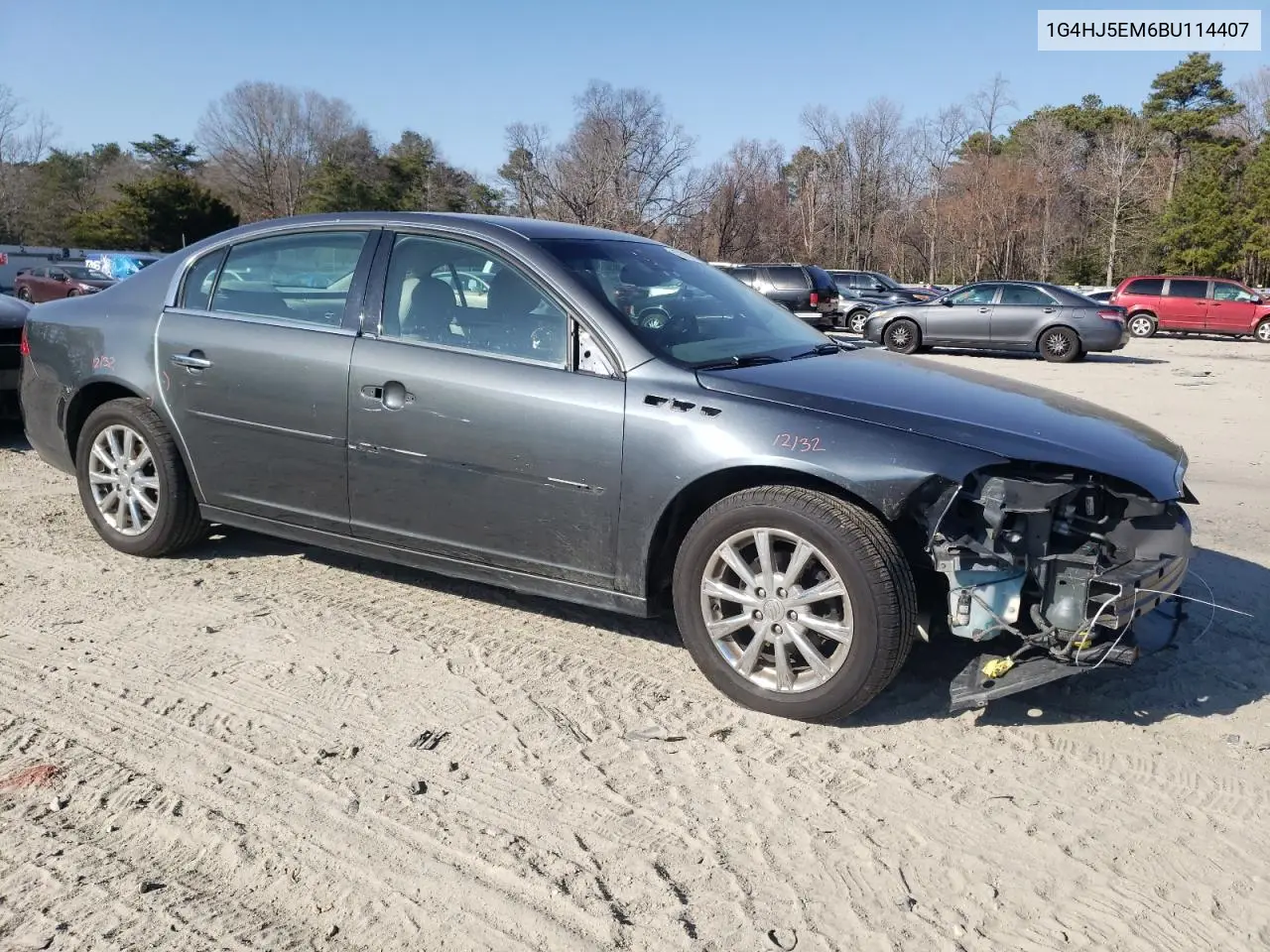 2011 Buick Lucerne Cxl VIN: 1G4HJ5EM6BU114407 Lot: 47879825