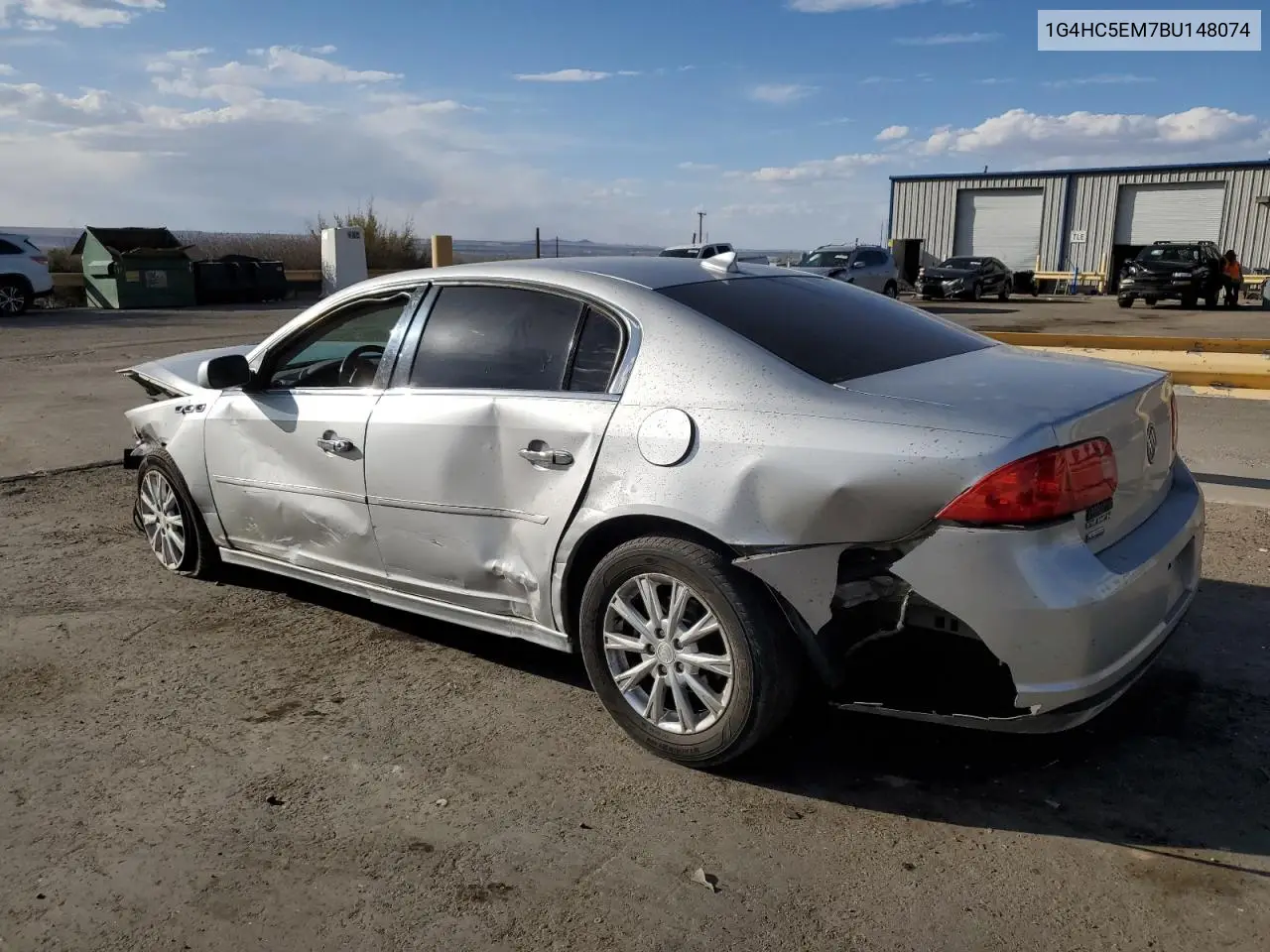 2011 Buick Lucerne Cxl VIN: 1G4HC5EM7BU148074 Lot: 50643555