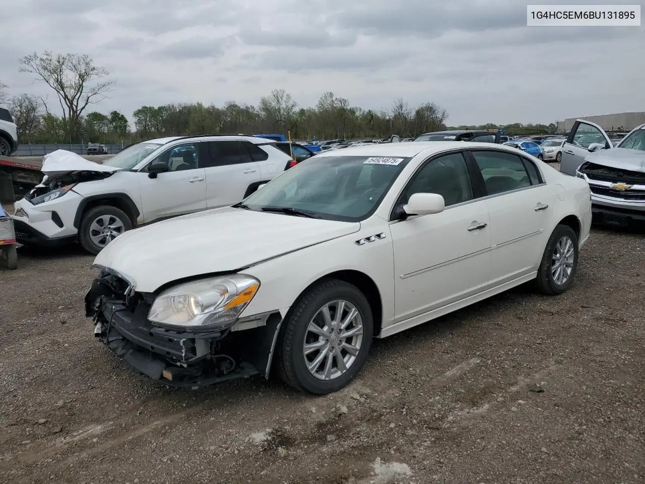 2011 Buick Lucerne Cxl VIN: 1G4HC5EM6BU131895 Lot: 54924875