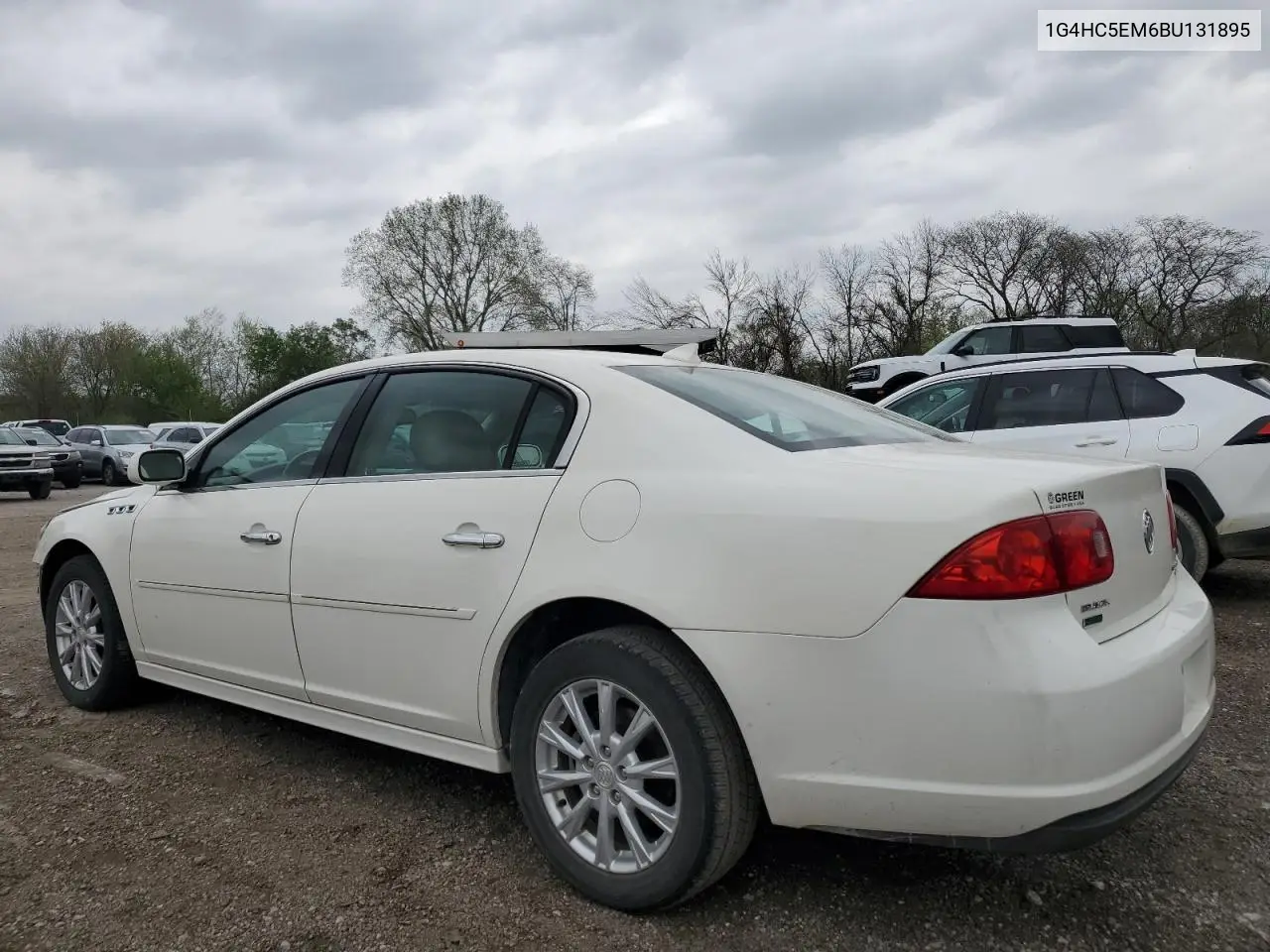 2011 Buick Lucerne Cxl VIN: 1G4HC5EM6BU131895 Lot: 54924875